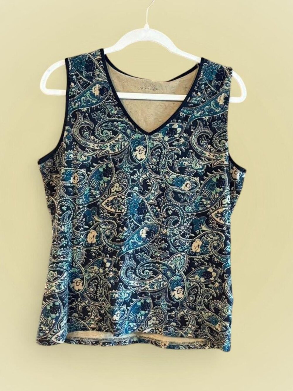 St. John’s Bay paisley print tank top